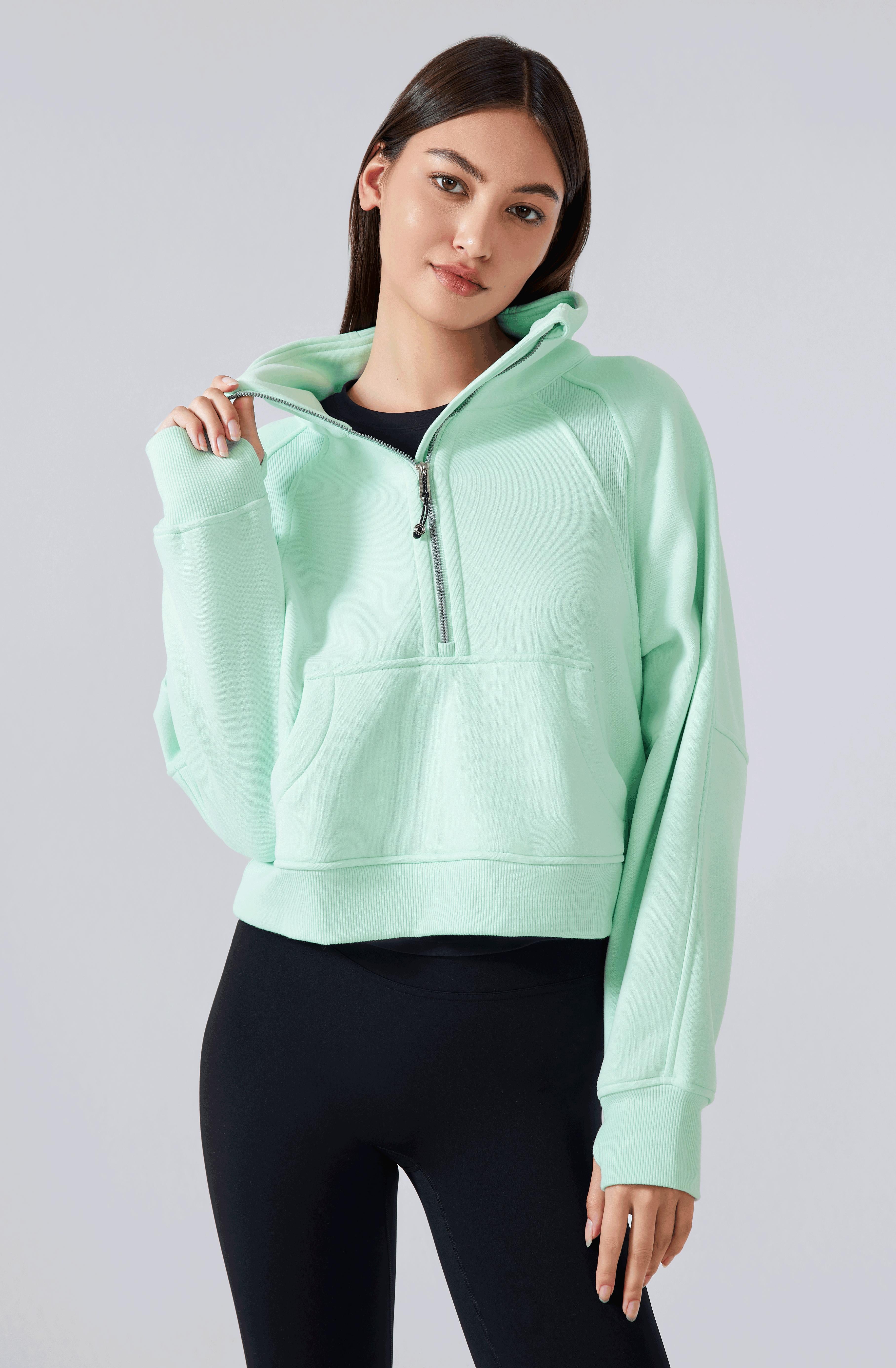 Long Sleeve Zipper Hooded Jacket