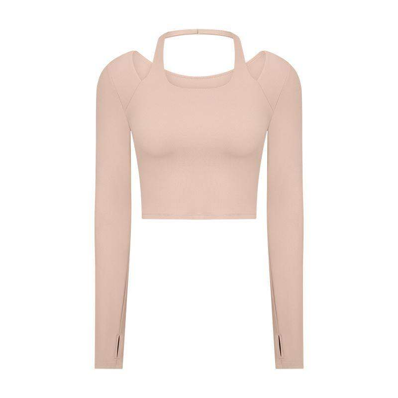 Halter Neck Yoga Long Sleeve